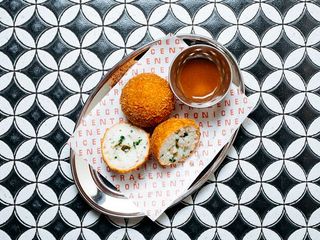 Arancini Kaffir Gamberetti