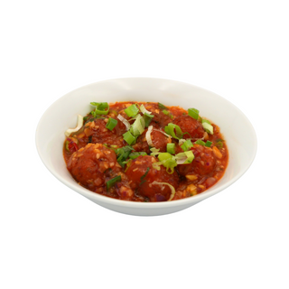Veg Manchurian with GRAVY