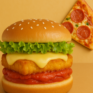 SPECIAL PIZZA BURGER