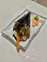 Temaki de tempura de gamba (1 pza.)