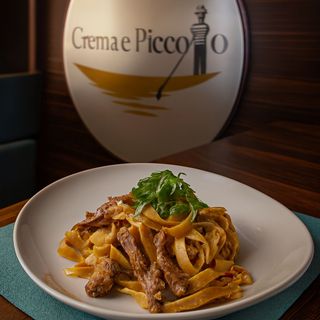 Pasta Crema e Piccolo