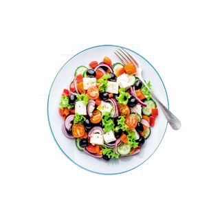 Sałatka grecka z kurczakiem