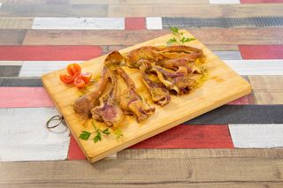 Oreja entera a la plancha