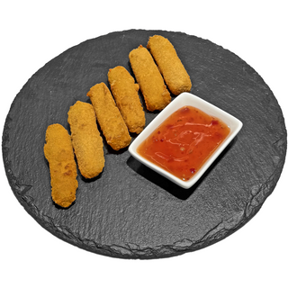 Сирні палички 6шт з соусом світ-чілі