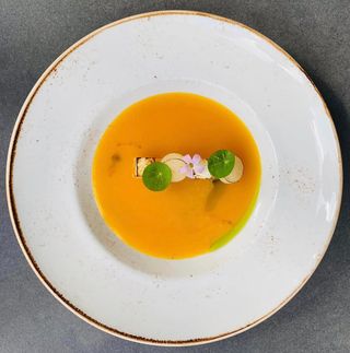 Krem z pieczonej DYNI