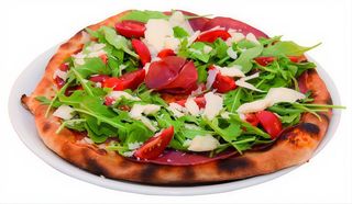 Bianca bresaola, rucola e parmigiano