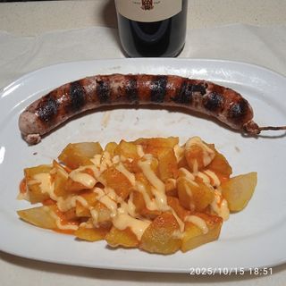 Butifarra robellones a la brasa 