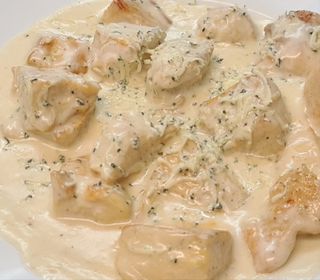 Пилешки хапки с рокфор (250г)