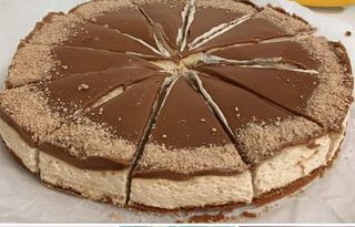 Tarta de Lotus (porción)