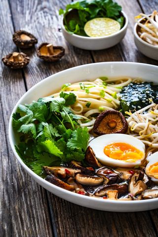 Mushroom ramen