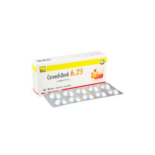 კარვედი-დენკი ტაბლეტი 6.25მგ #30