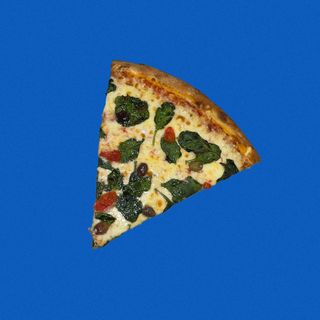 Fatia XXL de Espinafres, tomate cherry e Azeitona Kalamata