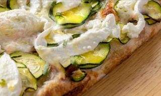 Zucchine e stracciatella