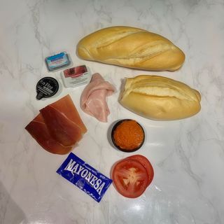 Bocadillo Pitufo Montadito