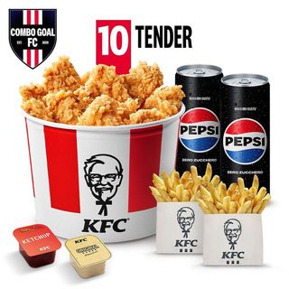 Menu 10 Tender Croccanti + 2 Salse