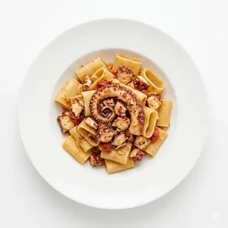 Paccheri Con Pulpo