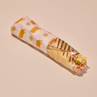 Sándwich de shawarma de pollo