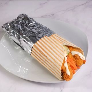 Menu crispy frango wrap