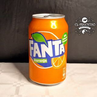 Fanta Naranja lata 330ml.