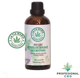 Aceite Masaje CBD. 100 ml.