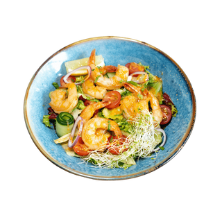 Sałatka z krewetkami