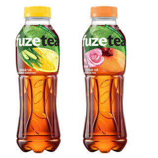 Чай Фьюзти  персик гібіскус 0,5 l