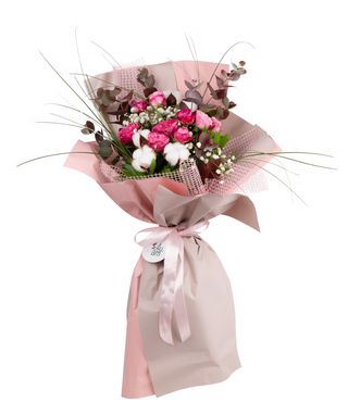 Ծաղկեփունջ «Օրիլիա» փնջային վարդերով N:174120