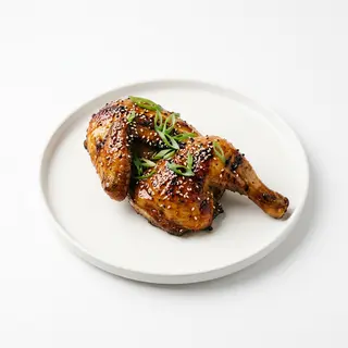 Medio Pollo Al Estilo Asiático