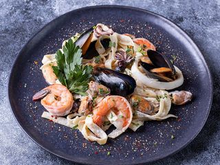 Паста з морепродуктами (350g)