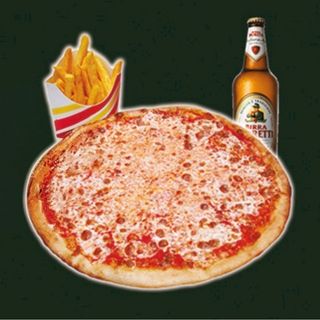 Menù pizza Margherita con Birra