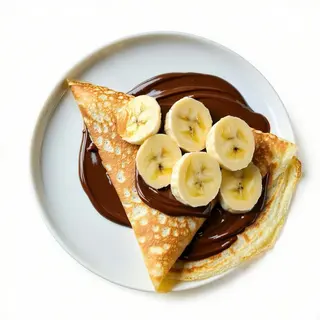 Crepes Nutella e Banana