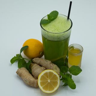 Mint & Ginger lemonade