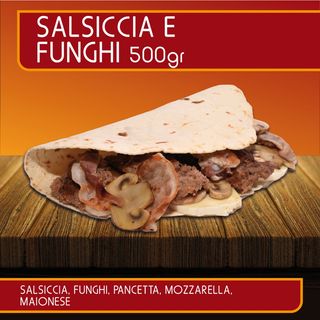 Salsiccia e funghi 500gr