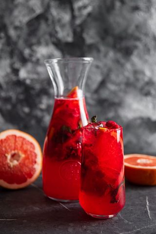 Лимонад Малина-грейпфрут