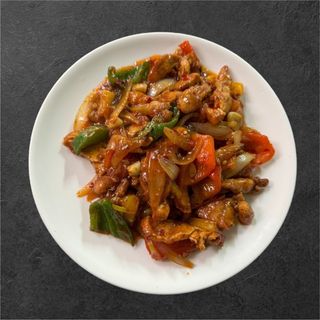 Куриное филе с овощами 