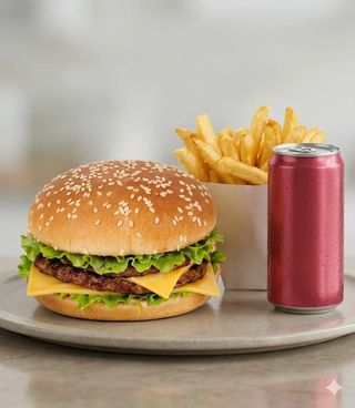Menu Cheese burger