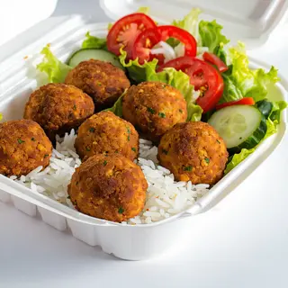 Kebab falafel box