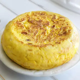 Tortilla Francesa Con Atún Y Cebolla