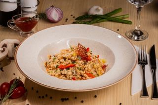Risotto con verdur