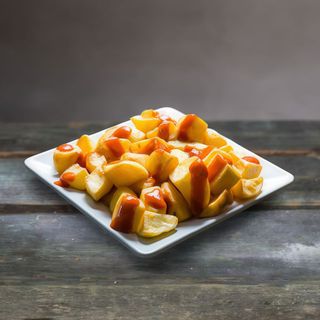 Patatas bravas normales