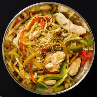 Удон с морепродуктами