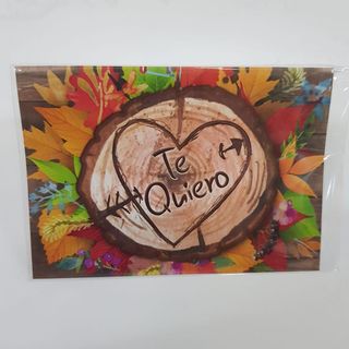 Tarjeta Te Quiero Tronco