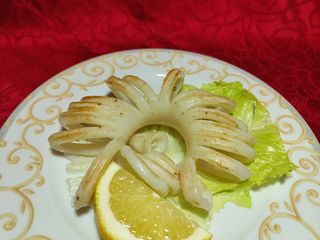 42 Calamari alla griglia