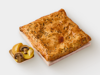 "ГД" Слоенный пирог с картофелем и грибами  (0,550 кг.)