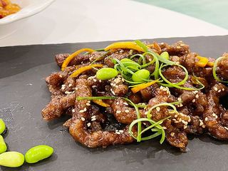 Tira Crujiente De Buey Carameriazado