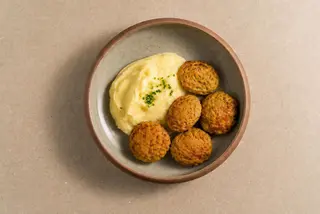 HAMBURGUESAS DE POLLO /куриные котлеты с пюре