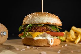 Meniu cheeseburger de pui