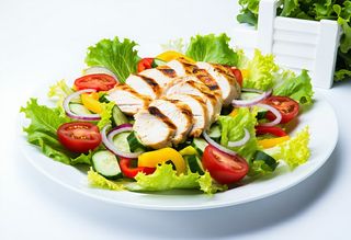 Sałatka z kurczakiem