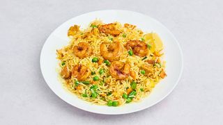 Ryż smażony krewetki