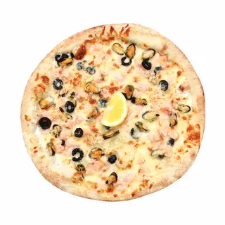 З морепродуктами